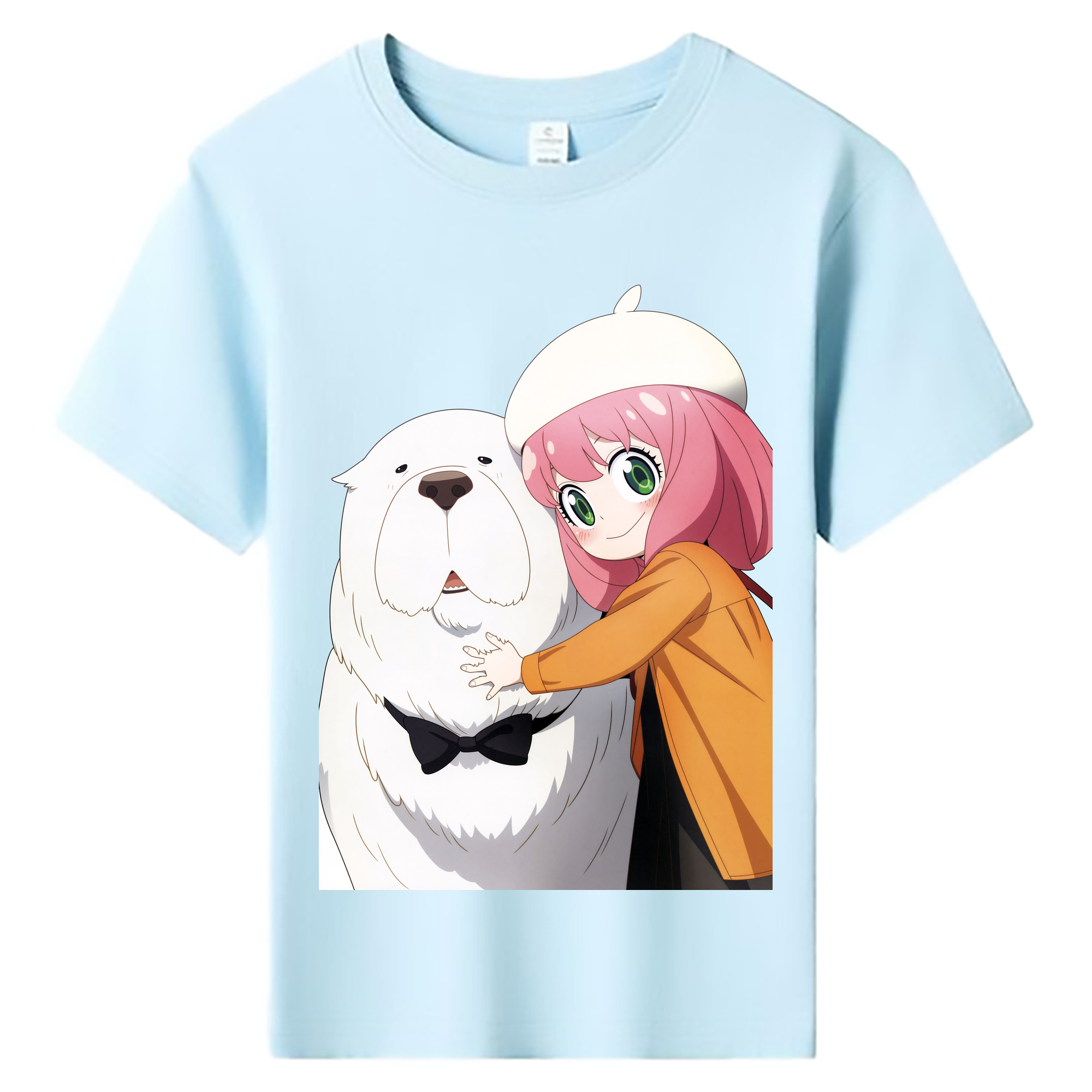 （画像用） SPY×FAMILY间谍家家酒 綿100％キッズTシャツ（フロントプリント）